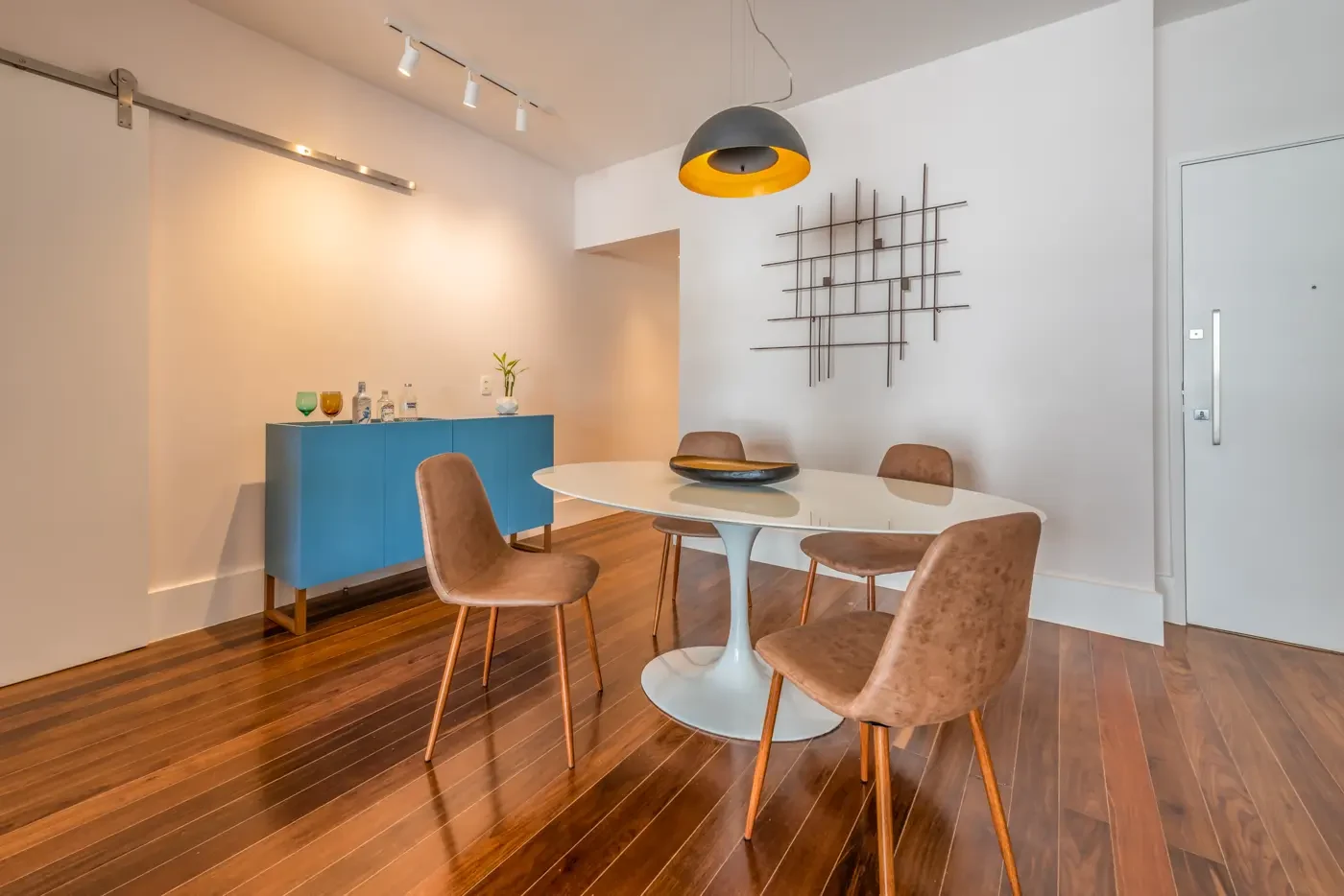 Sala de jantar residencial